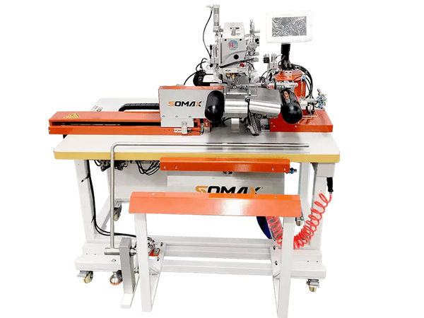 SM-07A Máquina automática para dobladillo circular de camisetas/polos