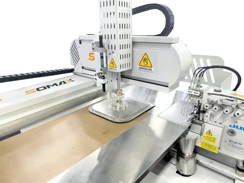 SM-21SM Máquina de coser con plantilla Overlock universal automática