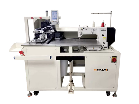 SM-19P MÁQUINA AUTOMÁTICA PARA COSTURA DE BOLSILLOS ALTA EFICIENCIA Y CALIDAD