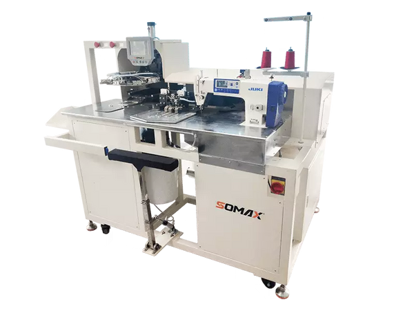 SM-19S MÁQUINA AUTOMÁTICA PARA COLOCACIÓN DE BOLSILLOS EFICIENCIA 7 VECES MAYOR