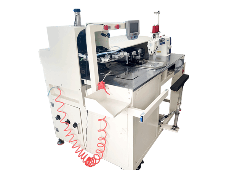 SM-19S MÁQUINA AUTOMÁTICA PARA COLOCACIÓN DE BOLSILLOS EFICIENCIA 7 VECES MAYOR