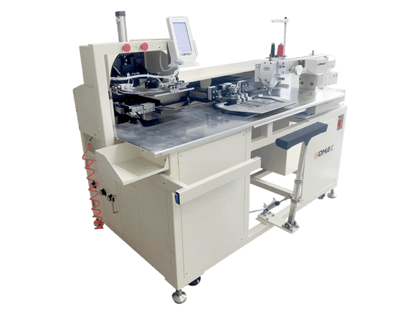 SM-19К MÁQUINAAUTOMÁTICA PARA BOLSILLOS CANGURO ALTA PRODUCCIÓN CON PRECISIÓN