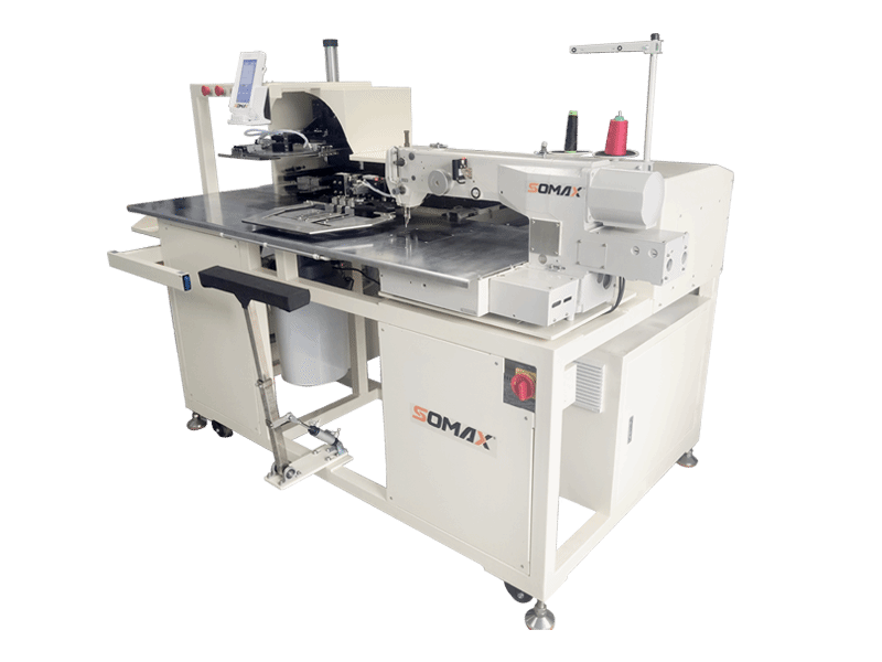 SM-19К MÁQUINAAUTOMÁTICA PARA BOLSILLOS CANGURO ALTA PRODUCCIÓN CON PRECISIÓN