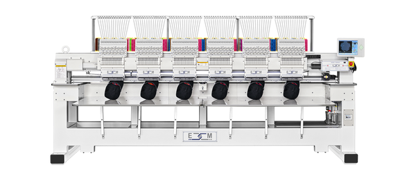 Equipo de bordado 6 cabezas de alta productividad para ropa y accesorios