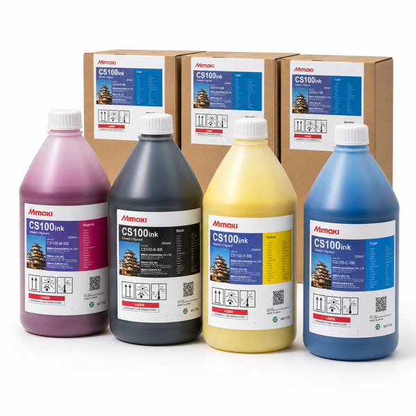Tintas Mimaki CS100 – Solvente original de alto rendimiento