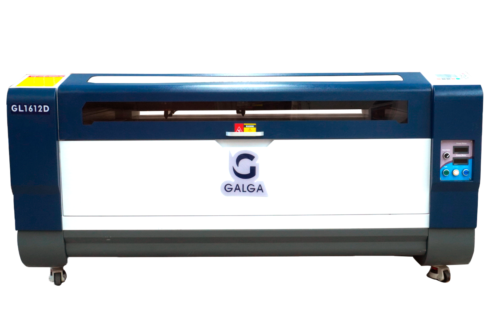 Máquina CNC láser CO2 1612 para corte de acrílico, tela y cuero
