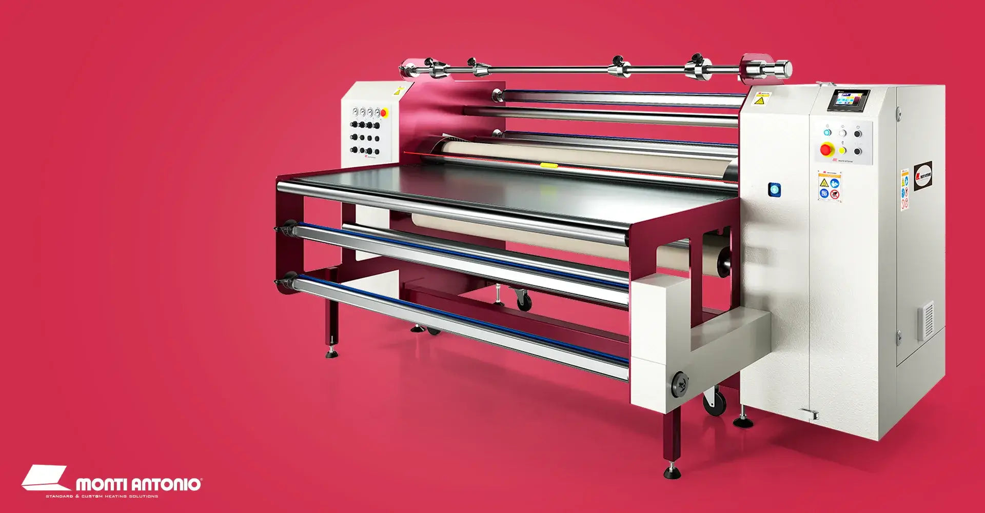 Máquina Monti Antonio de gran formato para transferencia textil