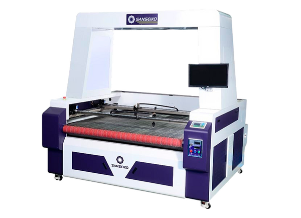 Cortadora Láser con Cámara HQ-1610-VAF, doble cabezal Q1614-2A-VF con cámara de visión inteligente es la solución perfecta рага quienes buscan precisión y eficiencia en sus procesos de corte.