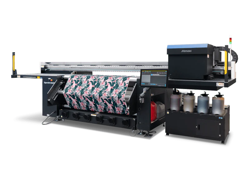 Plotter de sublimación Mimaki Tiger600-1800TS, máquina industrial de alta precisión para proyectos gráficos y textiles en México.