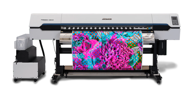 Plotter de sublimación Mimaki TS330-1600, equipo industrial de alta precisión para proyectos gráficos y textiles en México.