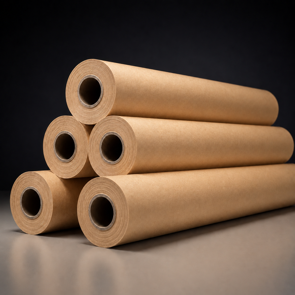 Rollo de papel tissue 19gr 1600m 1.62m